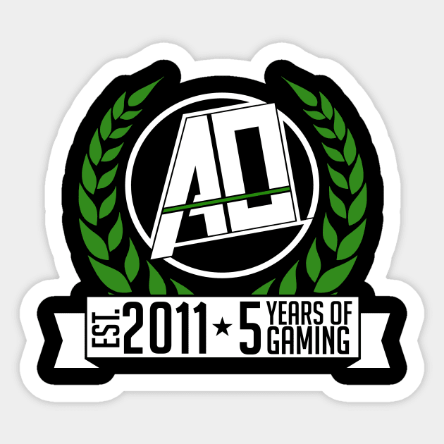 5 Year Anniversary Sticker by xAOxGaming